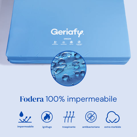 Colchón impermeable de espuma | Corte superior en cuadrícula - Origin HR