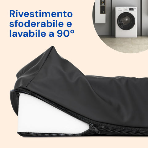 Cojín antiescaras ortopédico | Espuma para la prevención de úlceras Hygrolife | Impermeable y transpirable