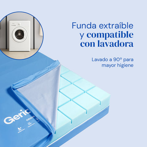 Colchón impermeable de espuma | Corte superior en cuadrícula - Origin HR