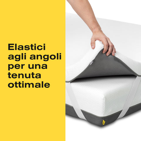 Ferlex - Topper Colchón Elion en Espuma Viscoelástica de 7 cm - 160x200 cm