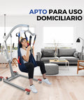 Grua para ancianos apta para uso domiciliario