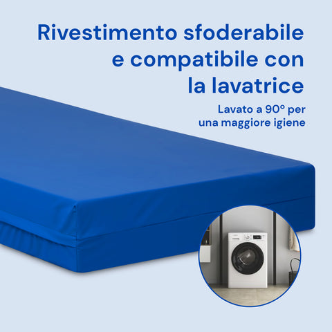 Colchón impermeable viscoelástico Plus - 90x200 cm
