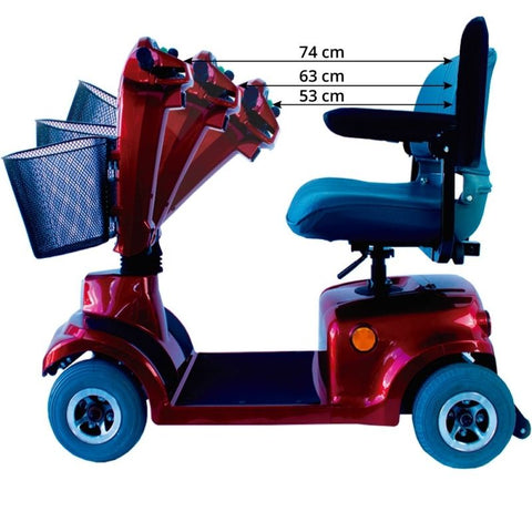 Scooter eléctrico para movilidad reducida Piscis