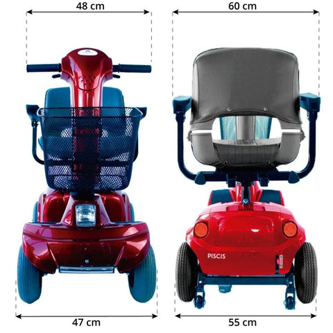 Scooter eléctrico para movilidad reducida Piscis