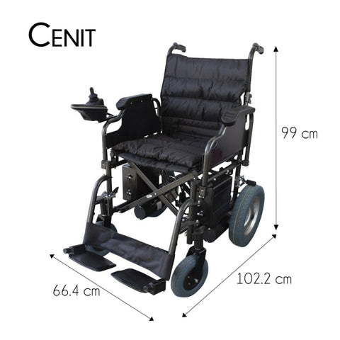 Silla de ruedas eléctrica plegable Cenit